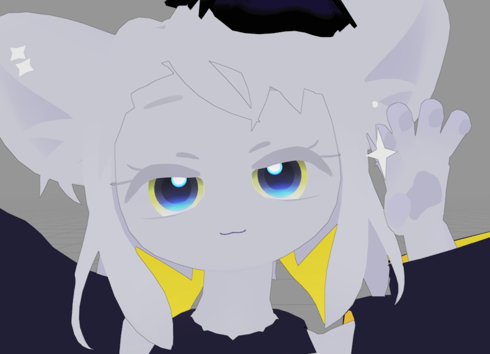 オリジナル3Dアバター:Mewtica(みゅうてぃか)