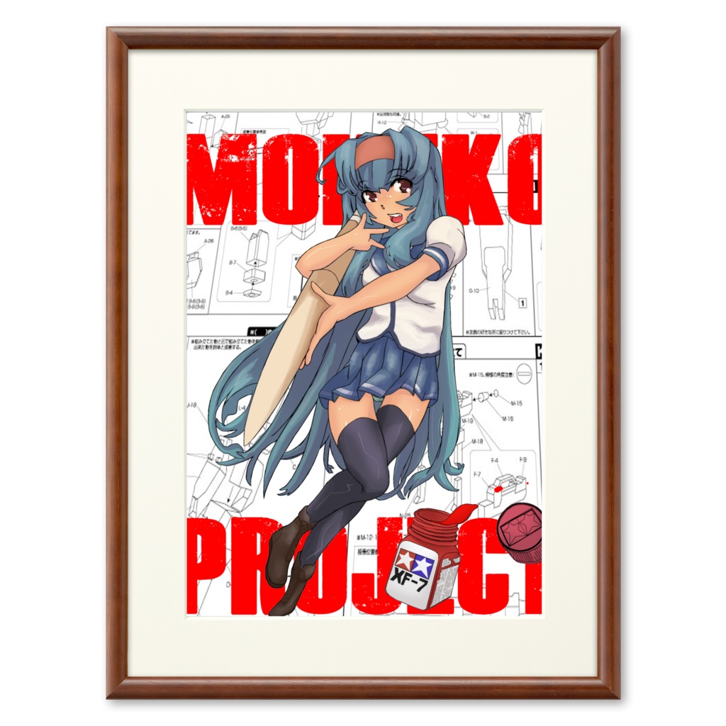 MOKEKOPROJECT ぷりもあーと - もけこさぽーとくらぶ - BOOTH