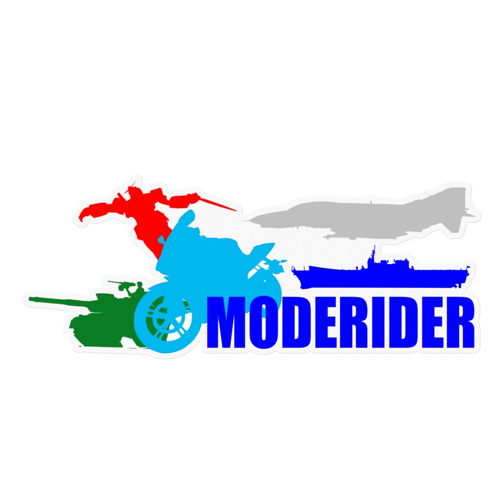 モデライダーステッカー
