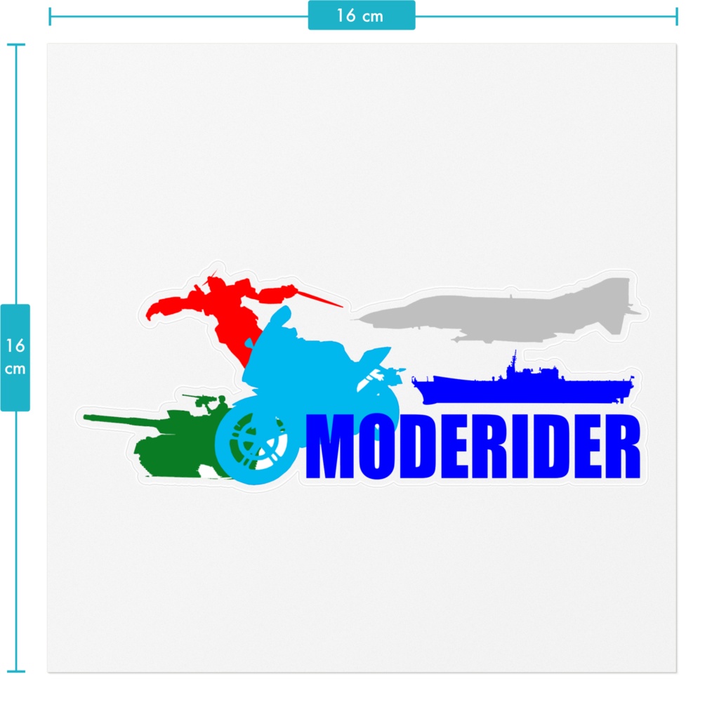 モデライダーステッカー