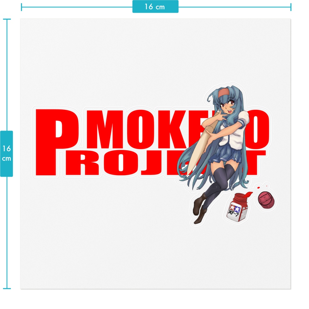 MOKEKOPROJECTステッカー