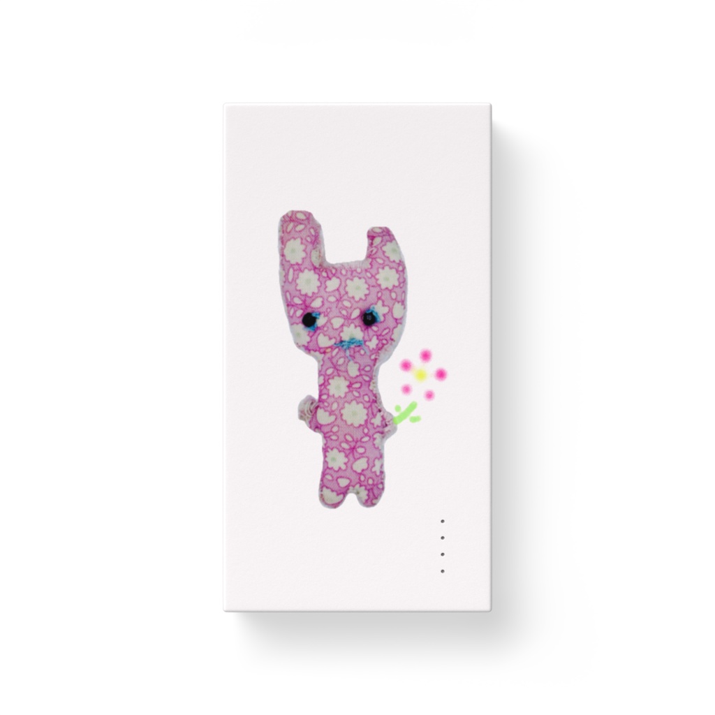 not flowerモバイルバッテリー