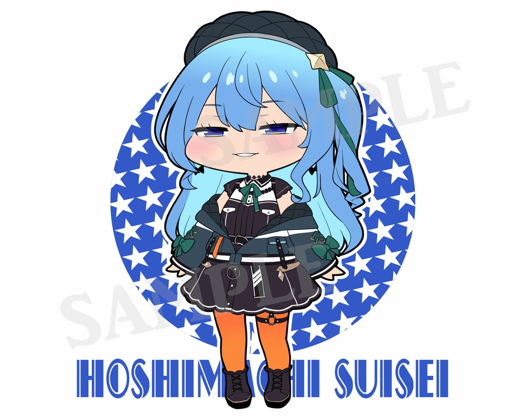 【非公式】ホロライブ ジト目ステッカー【二次創作】