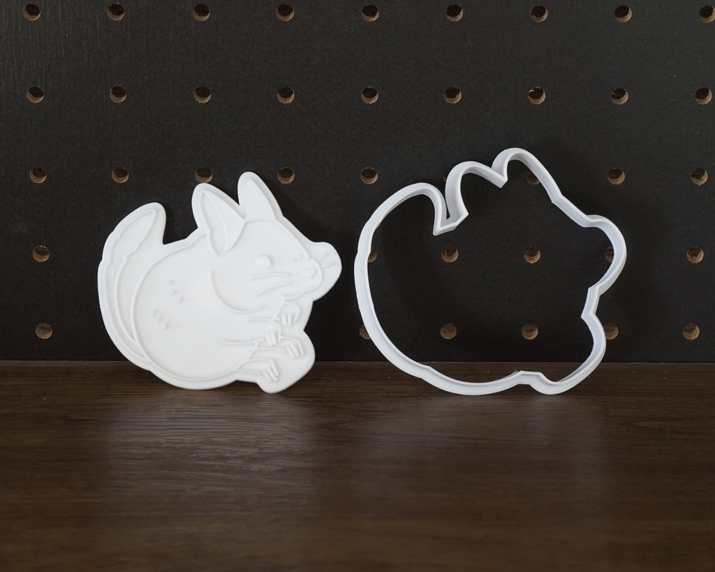 【年末セール10%引!1900▶︎1710円】新ファンシーラット・デグー クッキー型