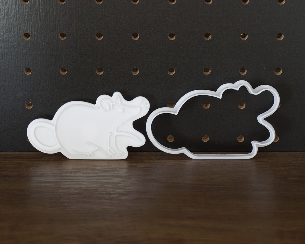 【年末セール10%引!1900▶︎1710円】新ファンシーラット・デグー クッキー型