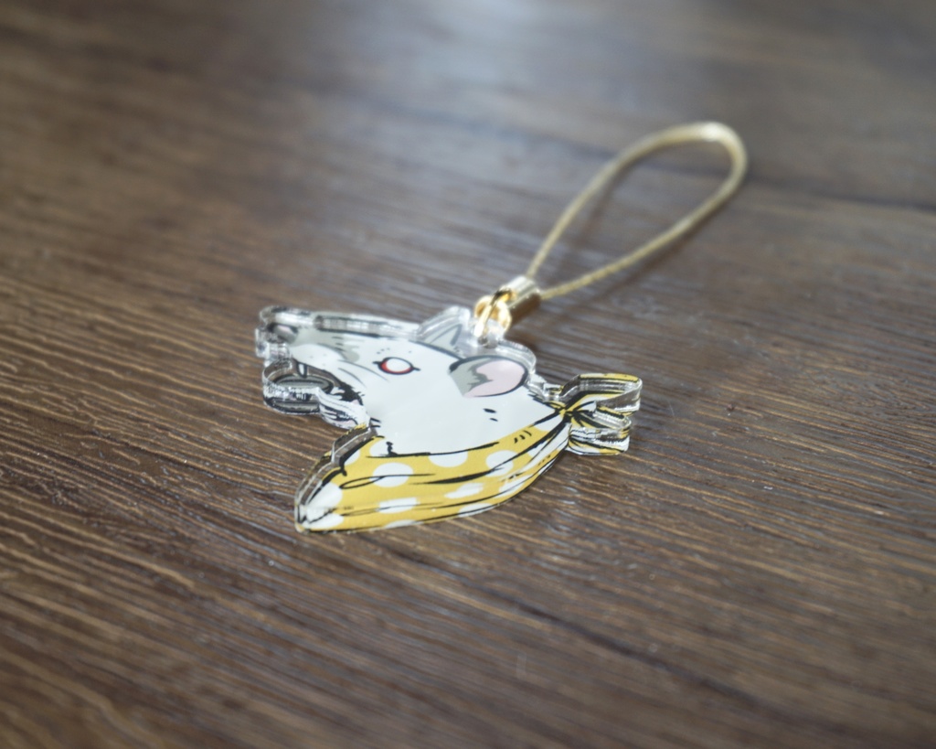 ファンシーラット アクリルキーホルダー 2種