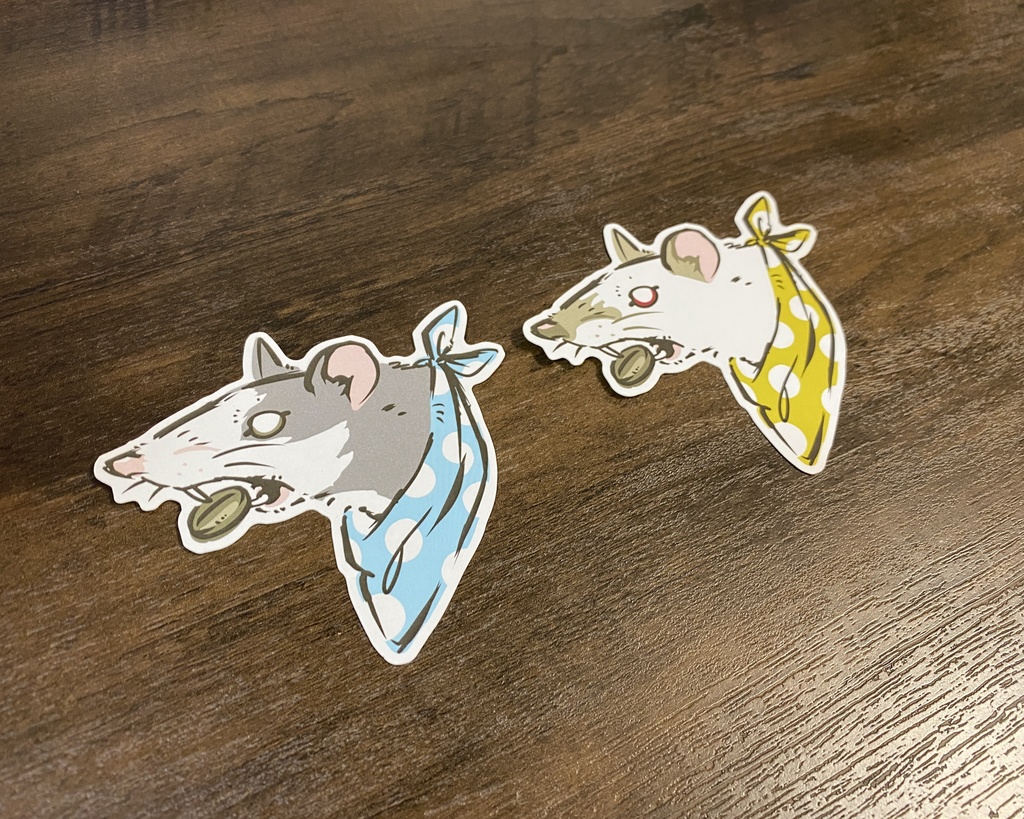 ファンシーラット ステッカー