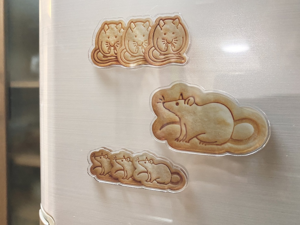 ファンシーラット アクリルマグネット