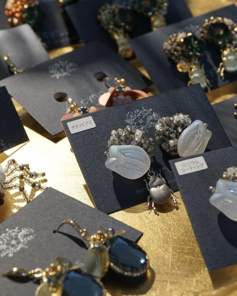 【年末セール10%引!4000▶︎3600円】スカラベピアス/イヤリング