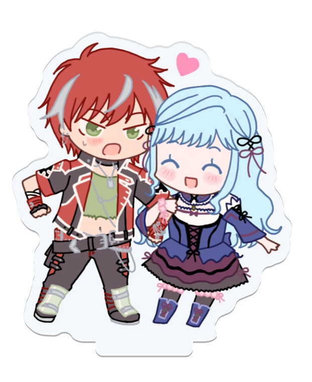 アクリルスタンド(レイン＆アンジェリーク)