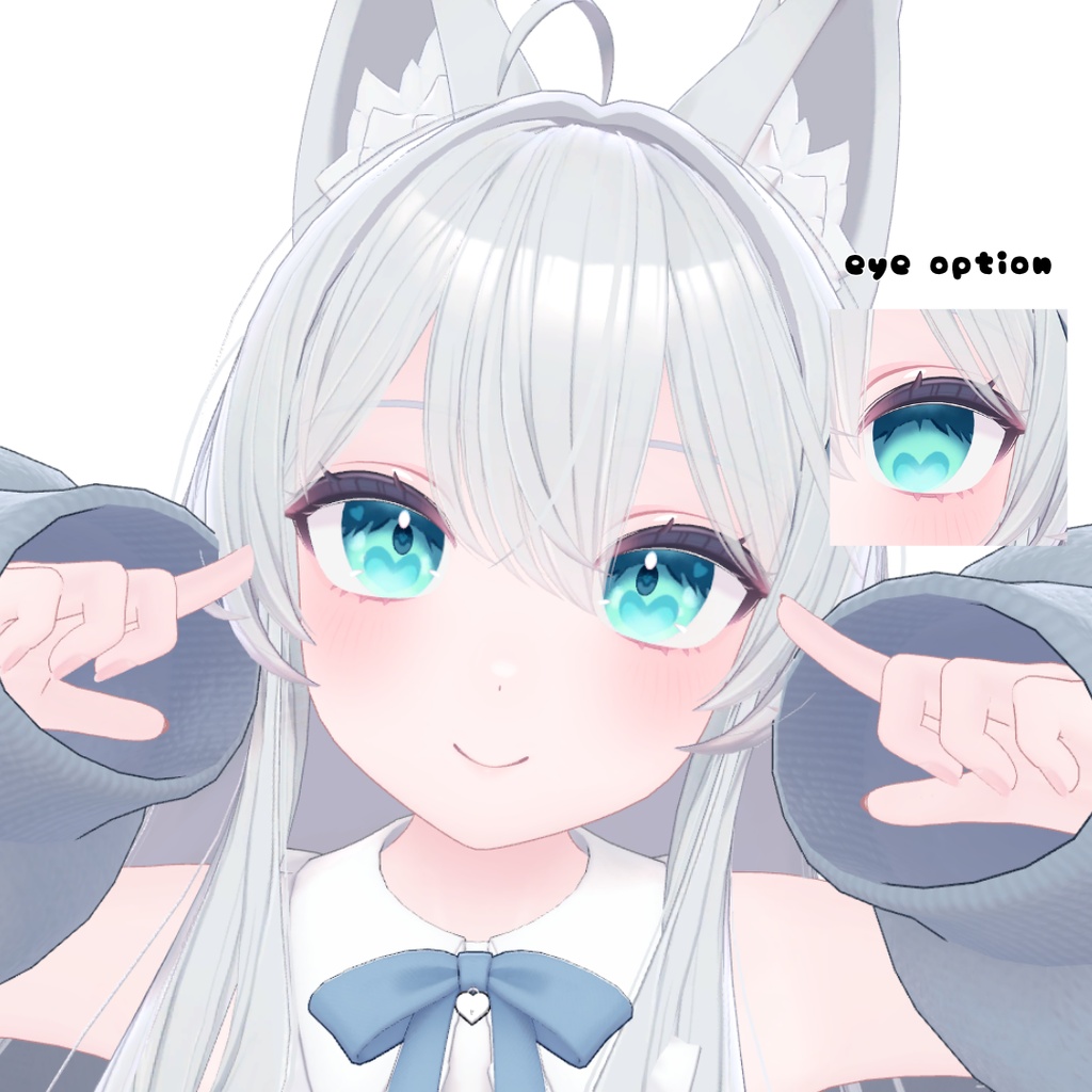 ❤9/20まで無料❤【9アバター対応】heartheartbeat eye 【アイテクスチャ】