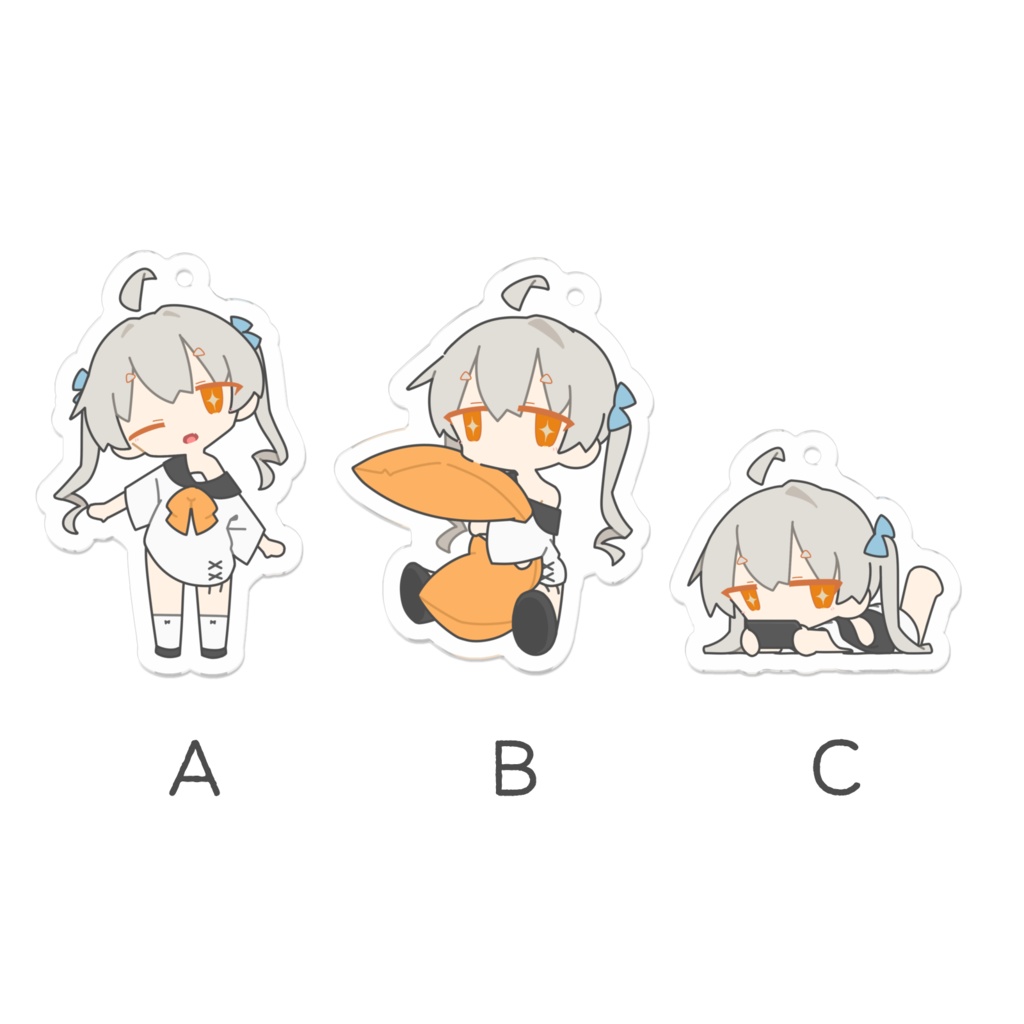 ちょうせきアクリルキーホルダー