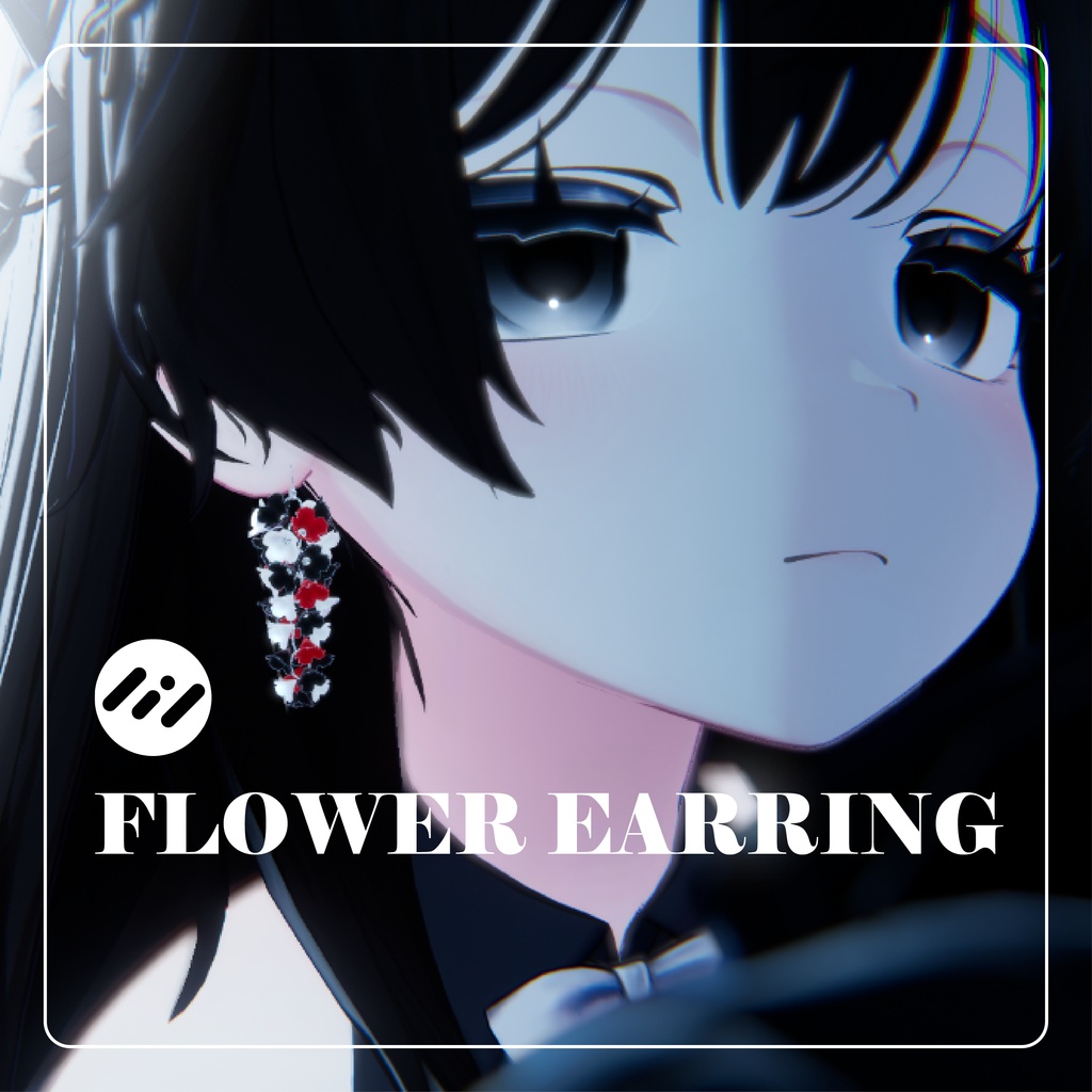 Flower earring .oO