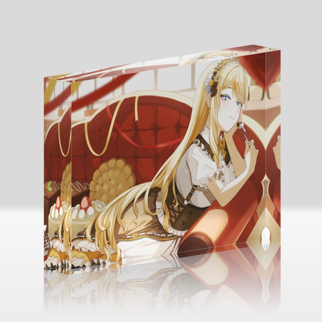 2026 バレンタイン　アクリルブロック