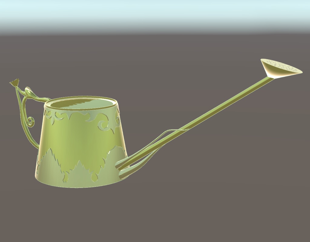 庭師のジョウロ【3Dモデル】