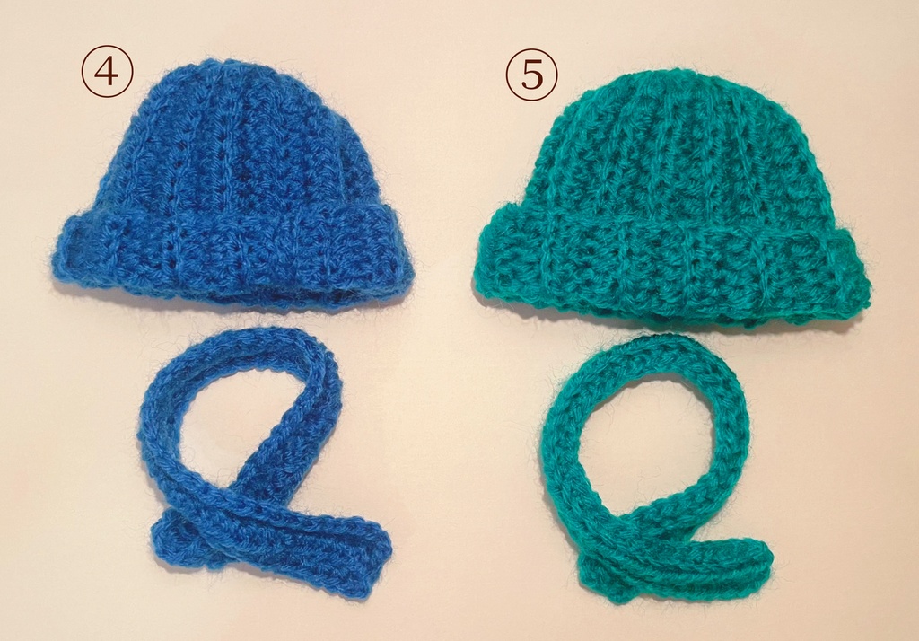 ぬい服 ニット帽