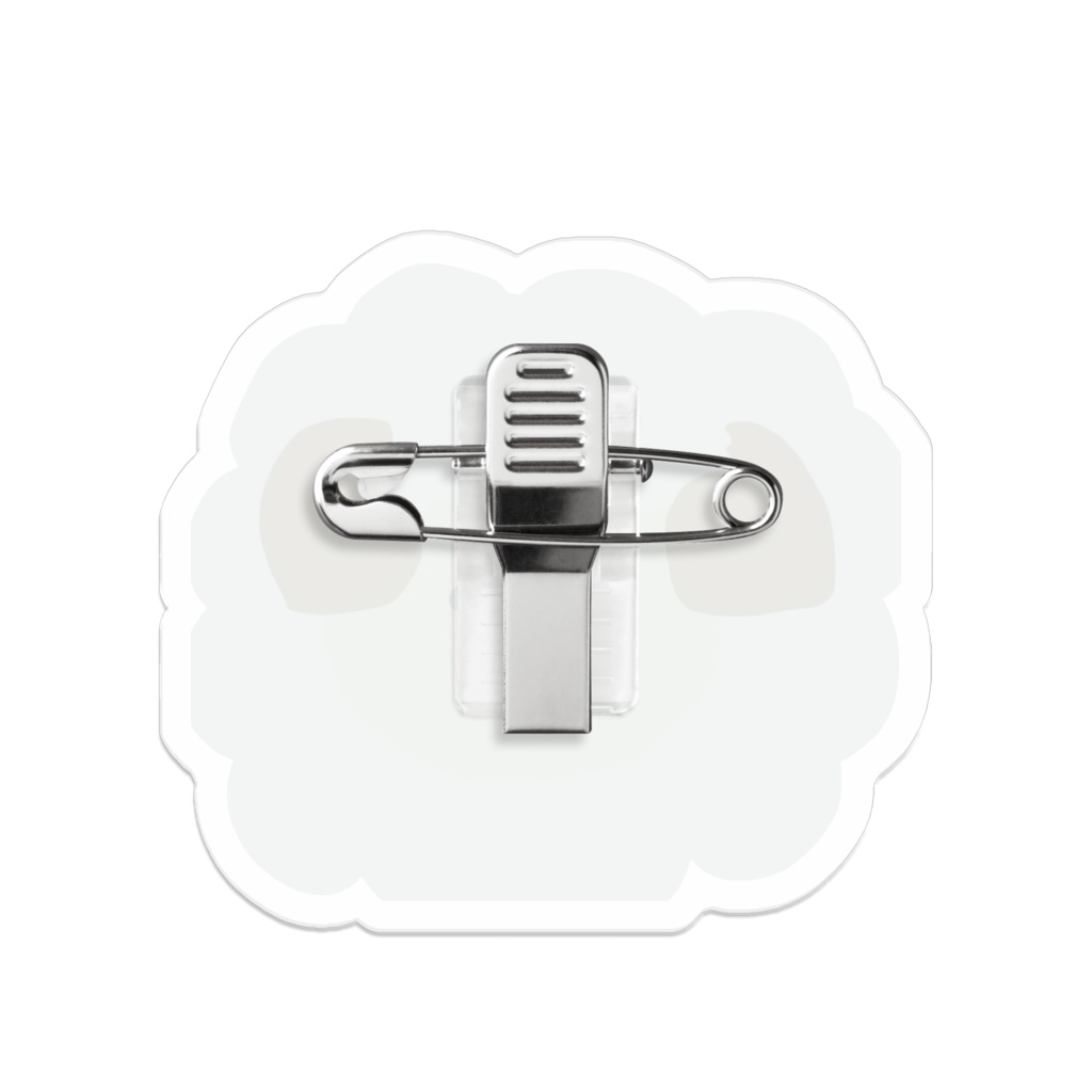 ひつじアクリルバッジ