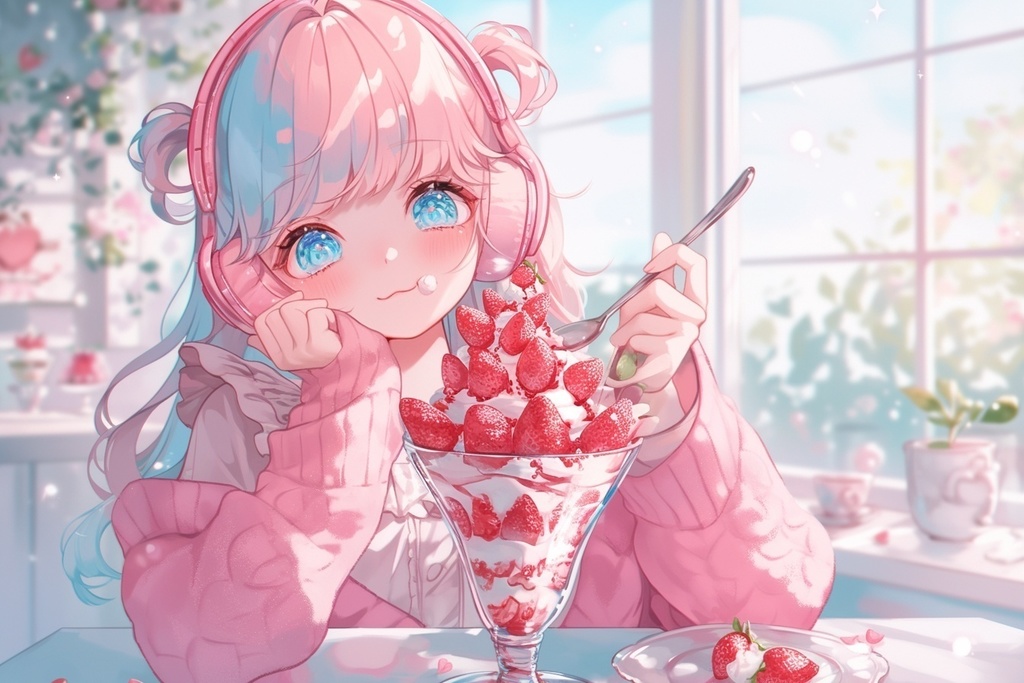 いちごパフェ🍓