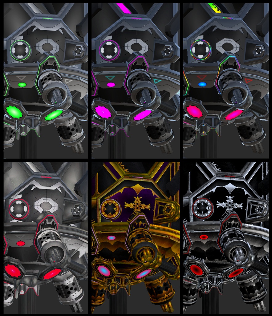 2025/01/10 update『FM-MW001 LC-Drill』回転アニメーション付き 武器23種、小物、テクスチャ6種セット、VRChat