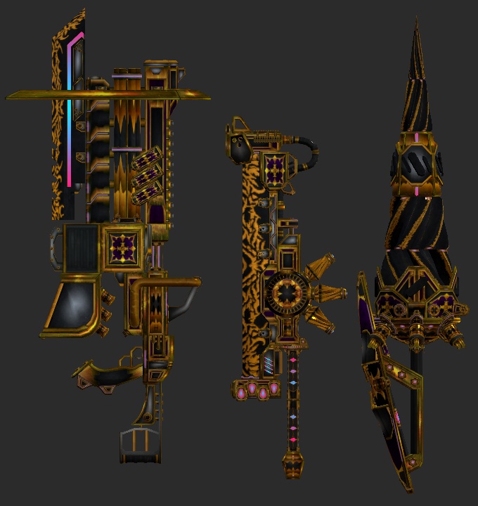 (商品購入者向け) FUKIGEN MACHINERY メカアイテム共通テクスチャセット