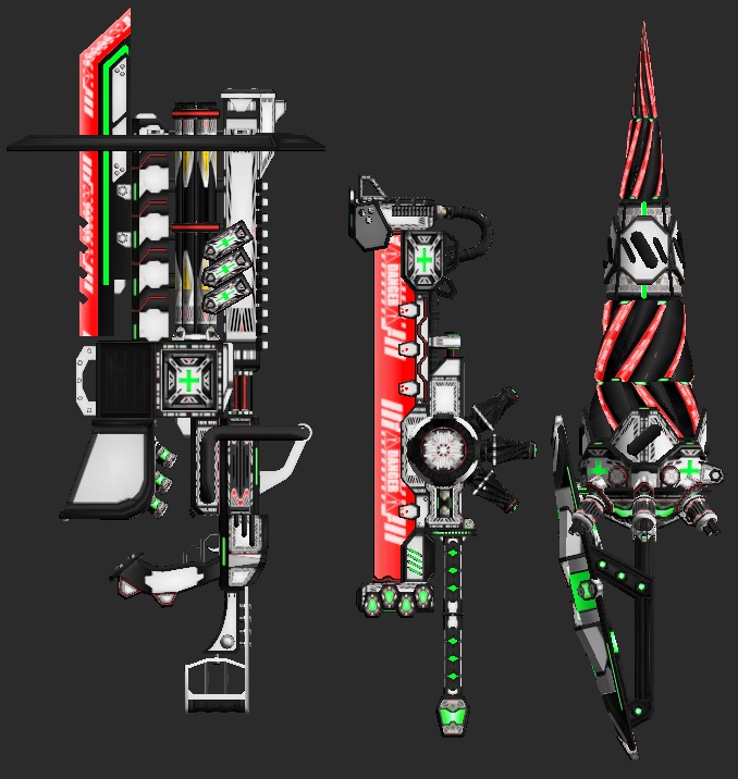 (商品購入者向け) FUKIGEN MACHINERY メカアイテム共通テクスチャセット
