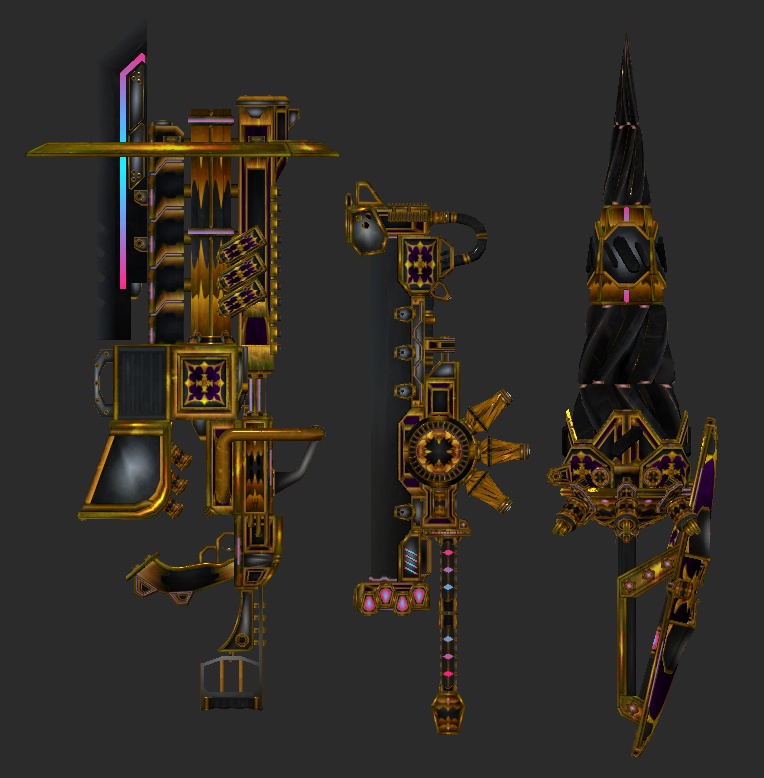 (商品購入者向け) FUKIGEN MACHINERY メカアイテム共通テクスチャセット