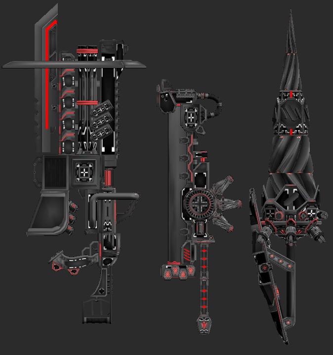 (商品購入者向け) FUKIGEN MACHINERY メカアイテム共通テクスチャセット