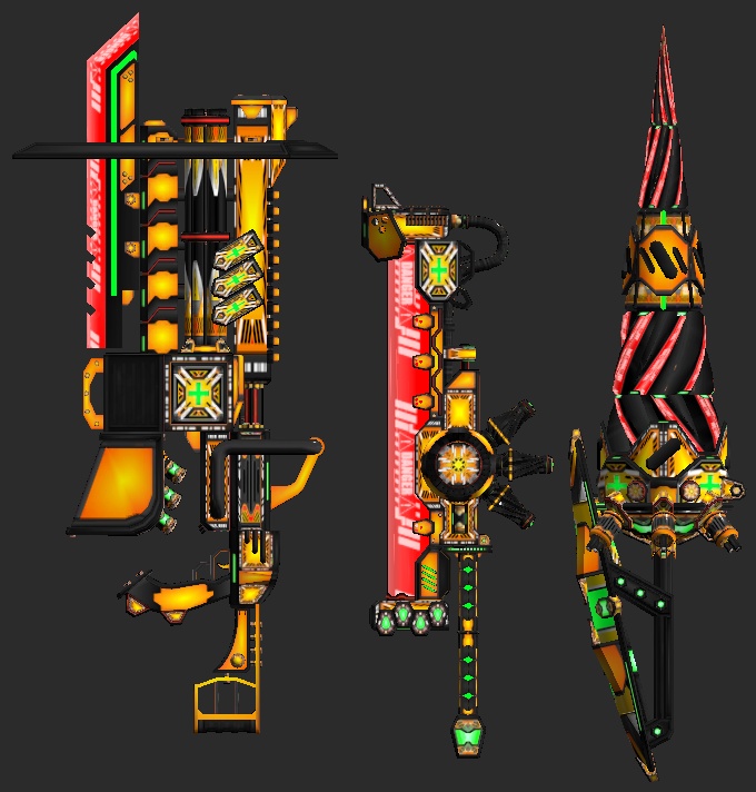 (商品購入者向け) FUKIGEN MACHINERY メカアイテム共通テクスチャセット