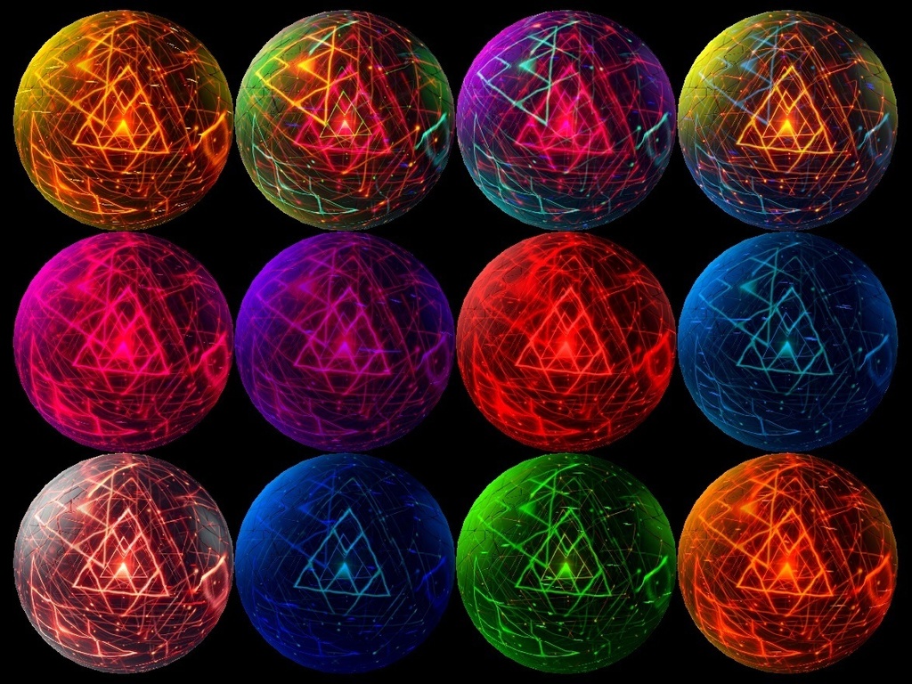 【無料配布】イラストAIで生成したmatcap素材149枚、さらにそのまま使えるマテリアル1549種類入り