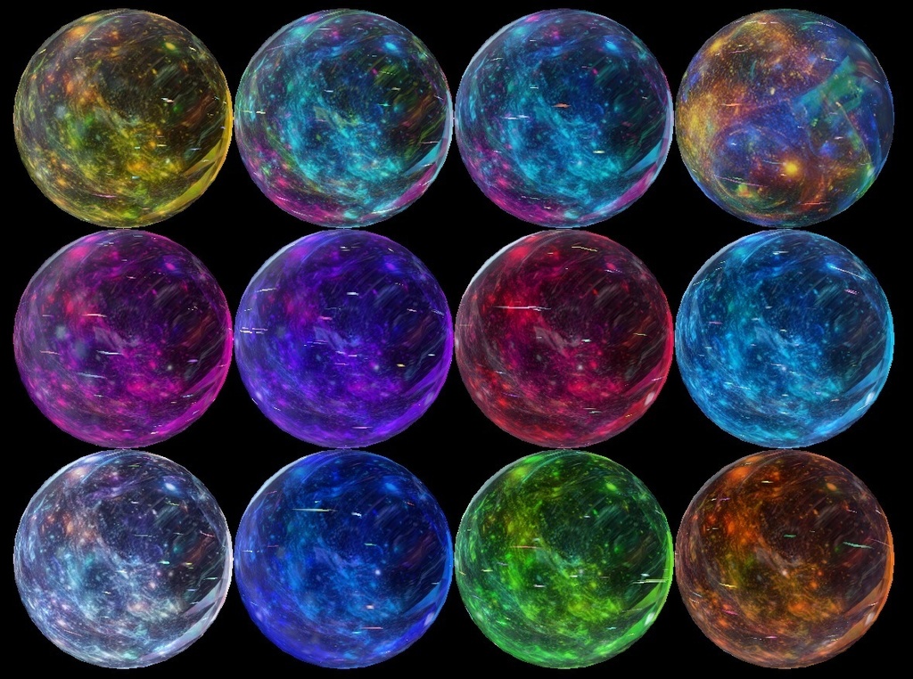 【無料配布】イラストAIで生成したmatcap素材149枚、さらにそのまま使えるマテリアル1549種類入り