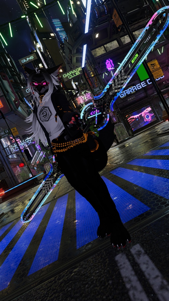 『FM-MW011 CV-Ripper』武器15種類、その他PB設定済みピアス、メカウイング等セット