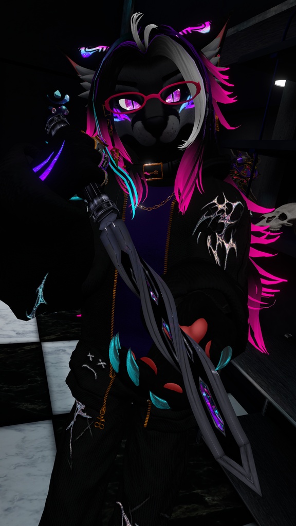 『FM-MW019 CLーDagger』武器、ピアス、ワールド向け置物セット