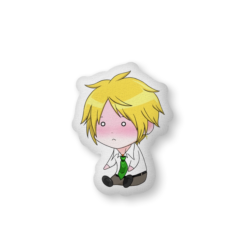 赤面ちーくんクッション①