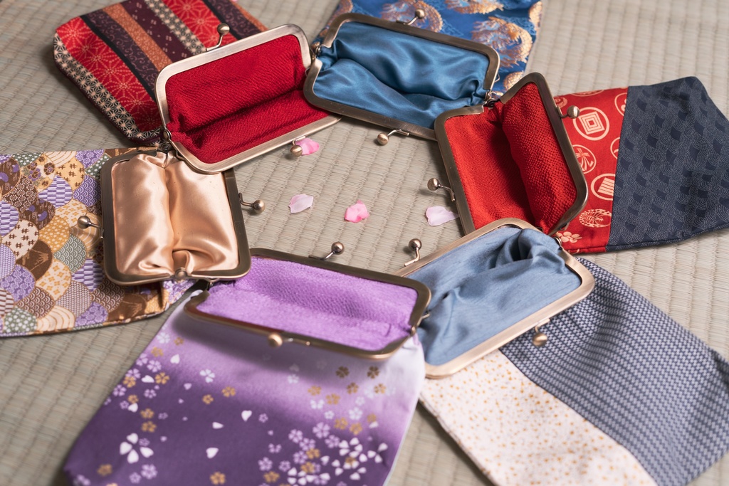 初期刀イメージ 御朱印帳入れ*がま口ポーチ