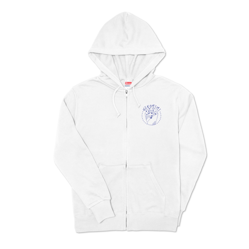 猫耳とチョコミントジップパーカー【全4色】