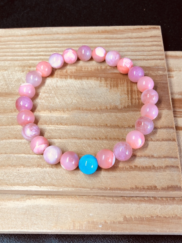 ブレスレット　ピンク