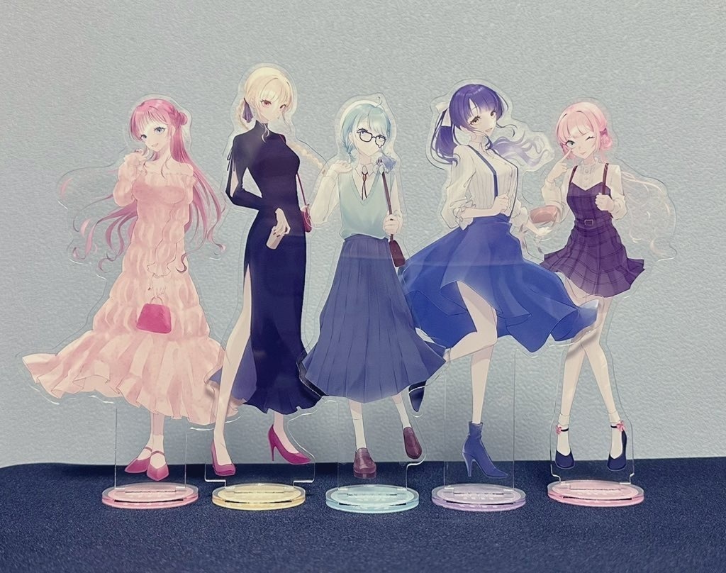 BIANCA AQUARIUM COLLECTION. アクリルスタンド/全5種