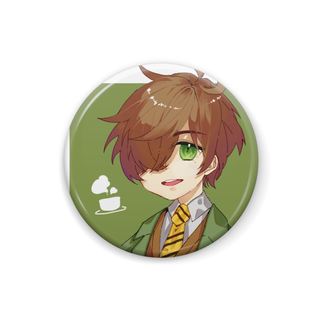 【非公式】オリバー教授　缶バッジ