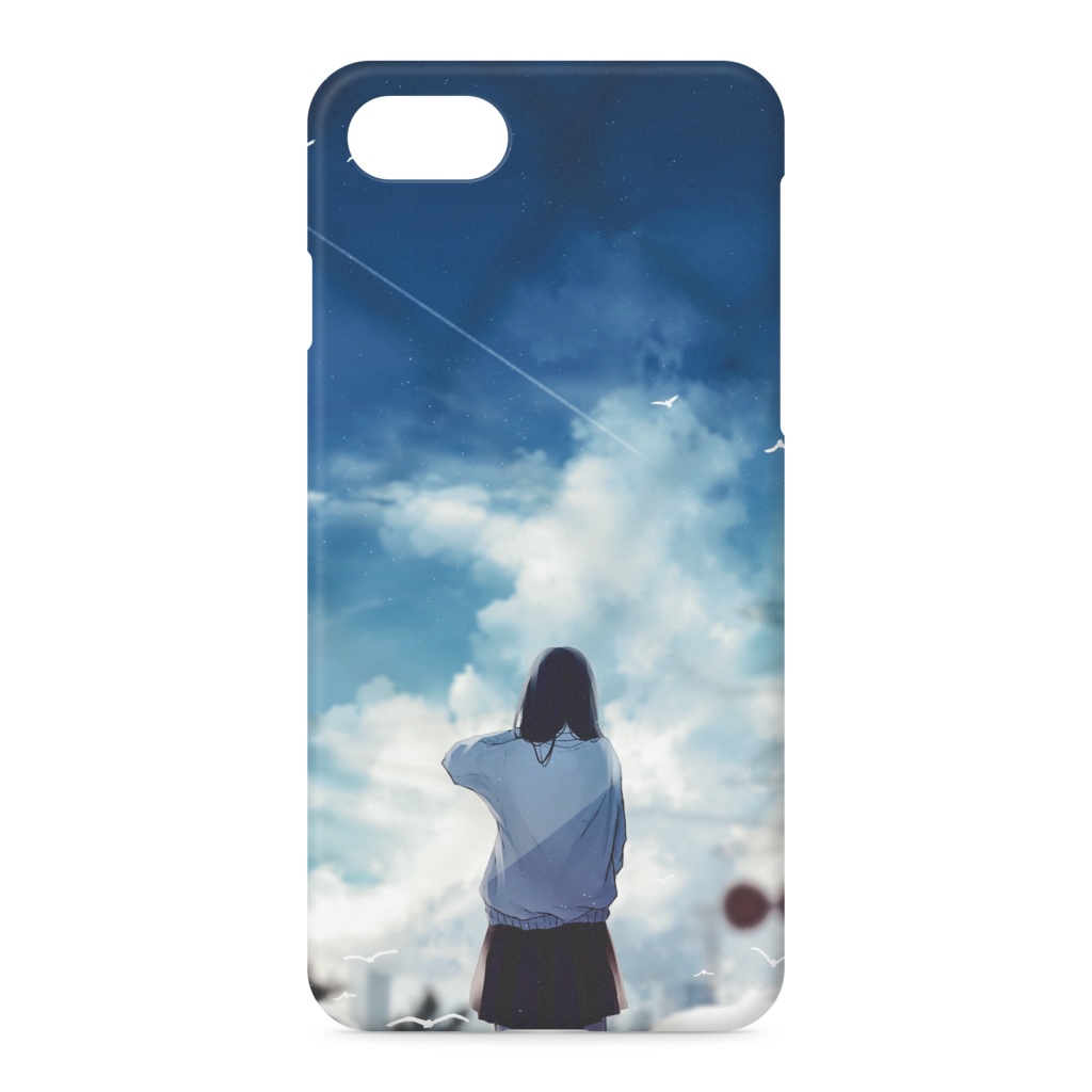 夏の匂い iPhoneケース
