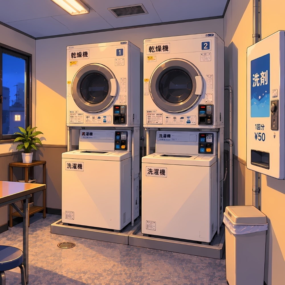 地方の古いビジネスホテル背景素材集