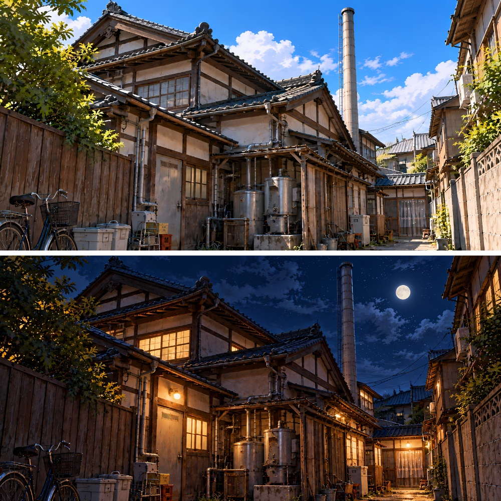 昔ながらの昭和銭湯背景セット