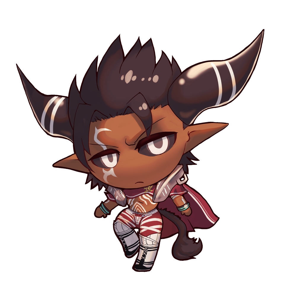 FF14アクリルキーホルダー（ザ・タイラント）