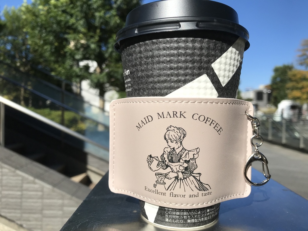 メイドのカップスリーブ(温かい飲み物用)