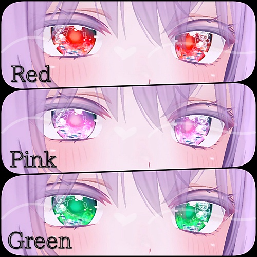 【萌 moe】あくありうむアイテクスチャ【10色】/ eye texture