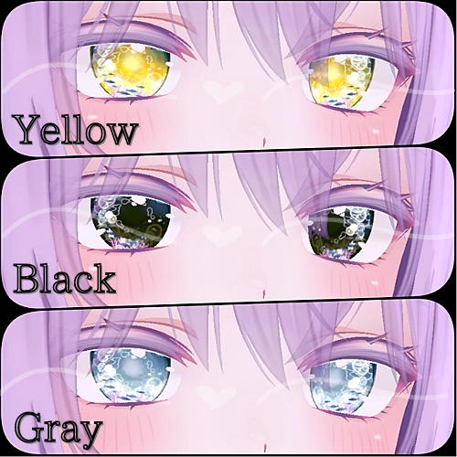 【萌 moe】あくありうむアイテクスチャ【10色】/ eye texture