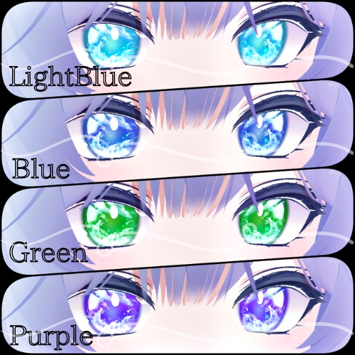 【瑞希 mizuki】すぷらっしゅアイテクスチャ【8色】/ eye texture