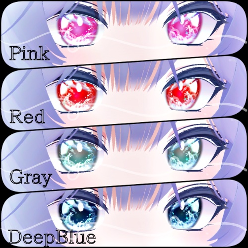 【瑞希 mizuki】すぷらっしゅアイテクスチャ【8色】/ eye texture