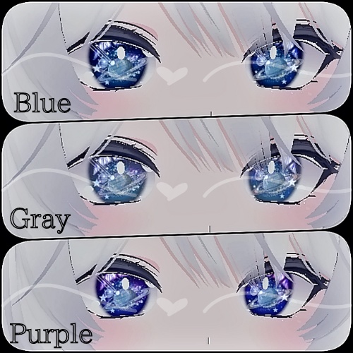 【瑞希 mizuki】ぷらねっとアイテクスチャ【3色】/ eye texture