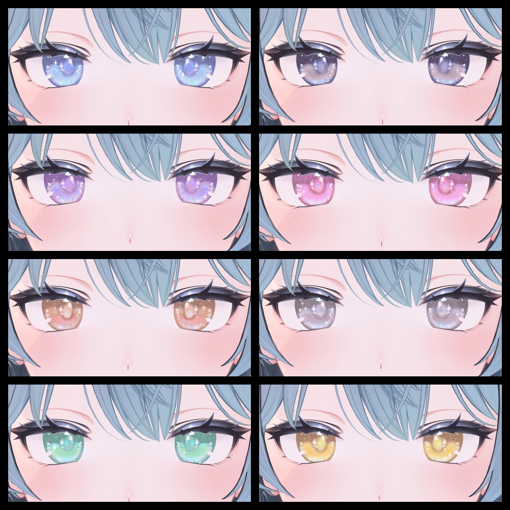 【しなの -Shinano- 】move!ふわきらEyeTexture【8Colors】