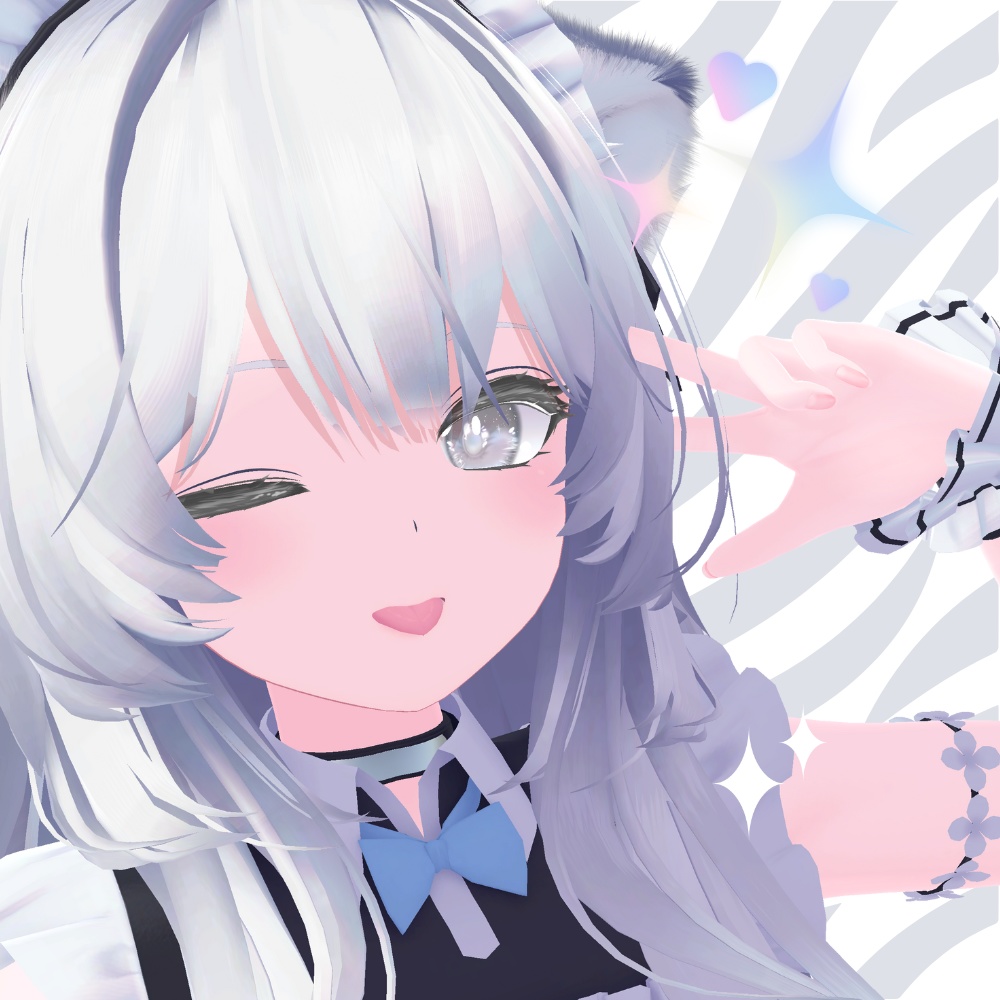 【瑞希 Mizuki】動く♡move!ふわりアイテクスチャ【8色】+まつ毛テクスチャ【7色】lilToon用